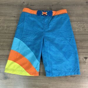 Cherokee Boys Youth Board Shorts Size XL Swim Trunks Shorts Blue Surf Beach